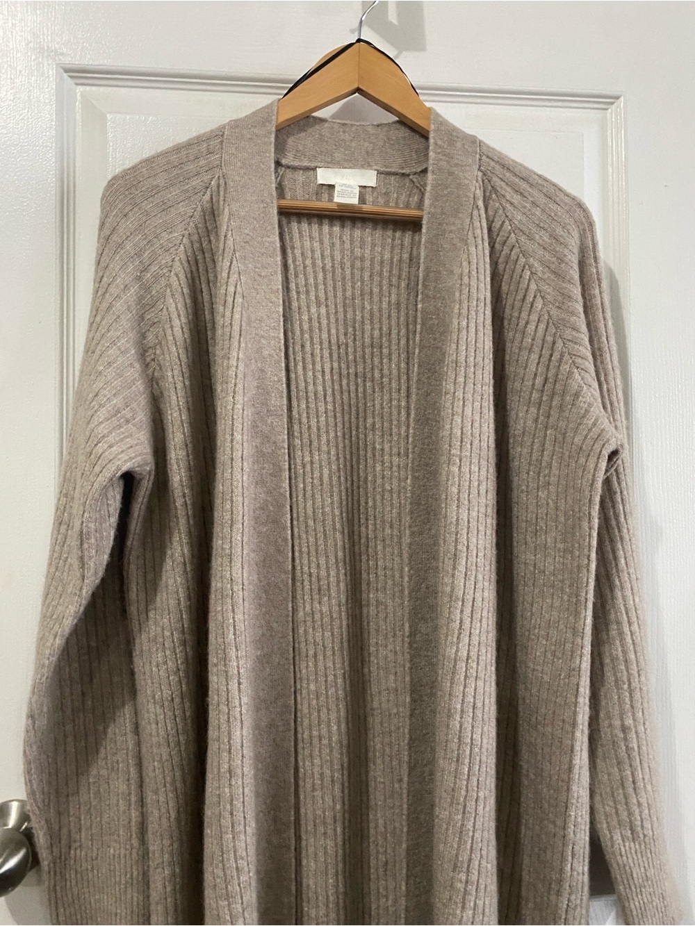 H&M 3-PC CAPSULE SET: Long Maxi Cardigan (XS), Mock Neck Top (XS) & Slacks (4) - Picture 5 of 7